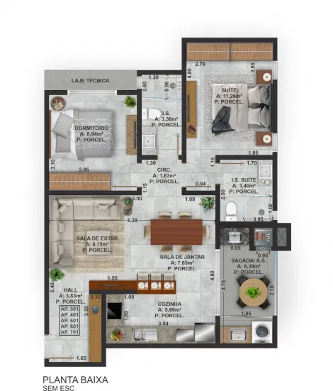 imagem 4 - Apartamento - Padrão imagem 4 - Apartamento - Padrão